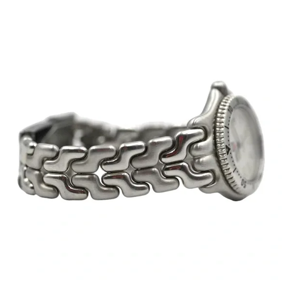 VINTAGE LADIES TAG HEUER WG1312-2 PROFESSIONAL DATE WRISTWATCH STAINLESS STEEL - Picture 5 of 9